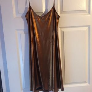 Nasty Gal Dresses - Copper spaghetti strap dress Nasty Gal Dresses - Copper spaghetti strap dress